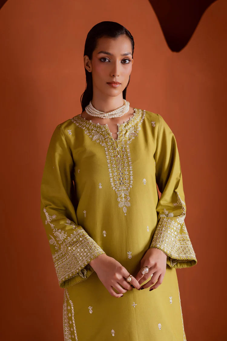 BATIK-2PIECE LAWN EMBROIDERED SHIRT WITH LAWN EMB TROUSER-BIC-265