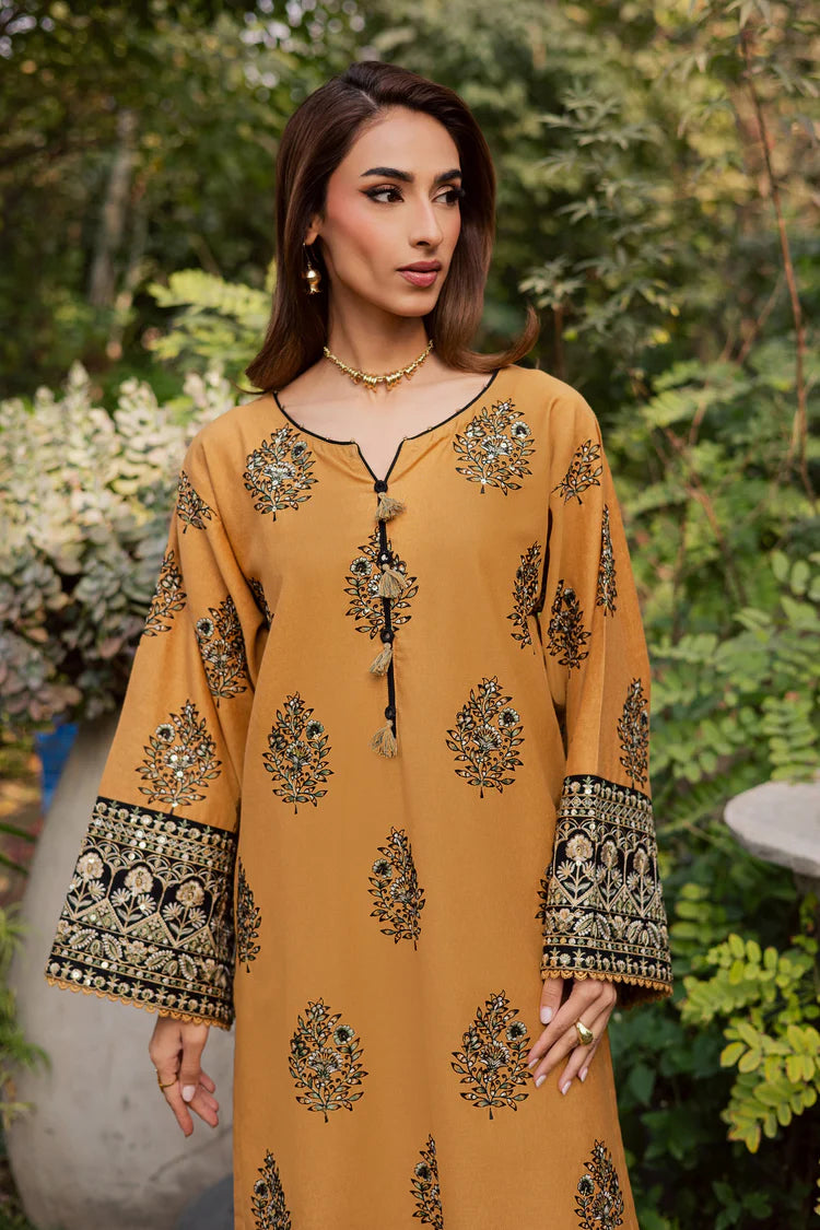 BATIK-2PC LAWN SEQUIN EMBROIDERED SHIRT WITH SEQUIN EMBROIDERED TROUSER-BIC-239