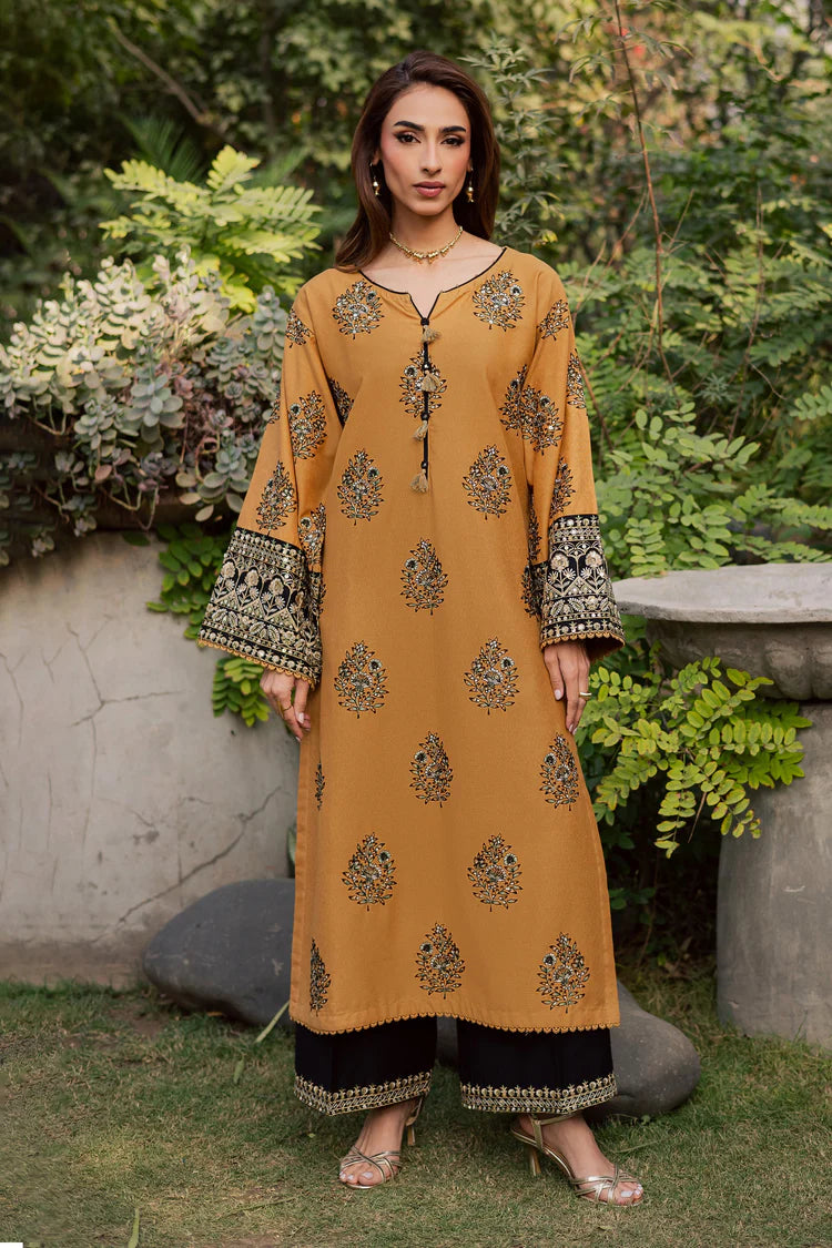 BATIK-2PC LAWN SEQUIN EMBROIDERED SHIRT WITH SEQUIN EMBROIDERED TROUSER-BIC-239