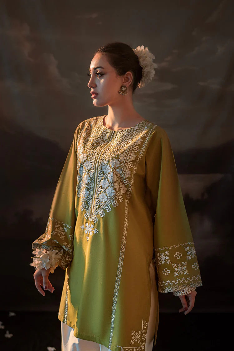 URGE-2PC LAWN EMBROIDERED SHIRT WITH LAWN EMBROIDERED TROUSER-BIC-226