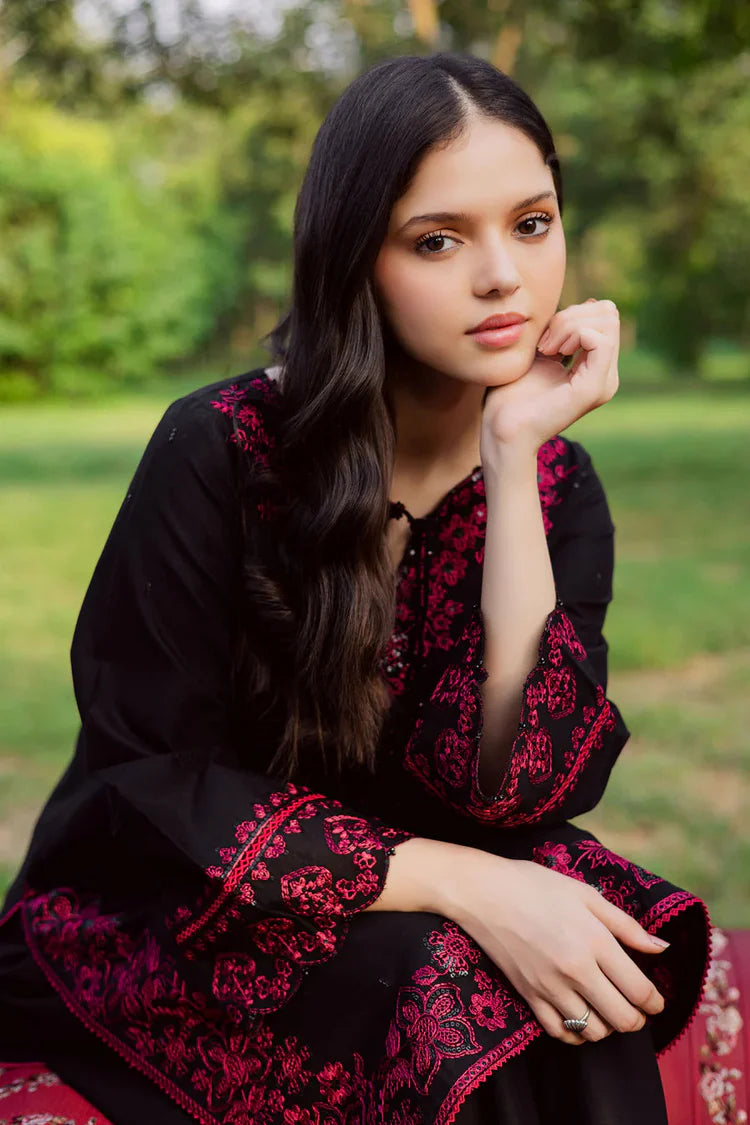 BATIK-2PIECE LAWN EMBROIDERED SHIRT WITH LAWN EMB SLEEVES-BIC-267