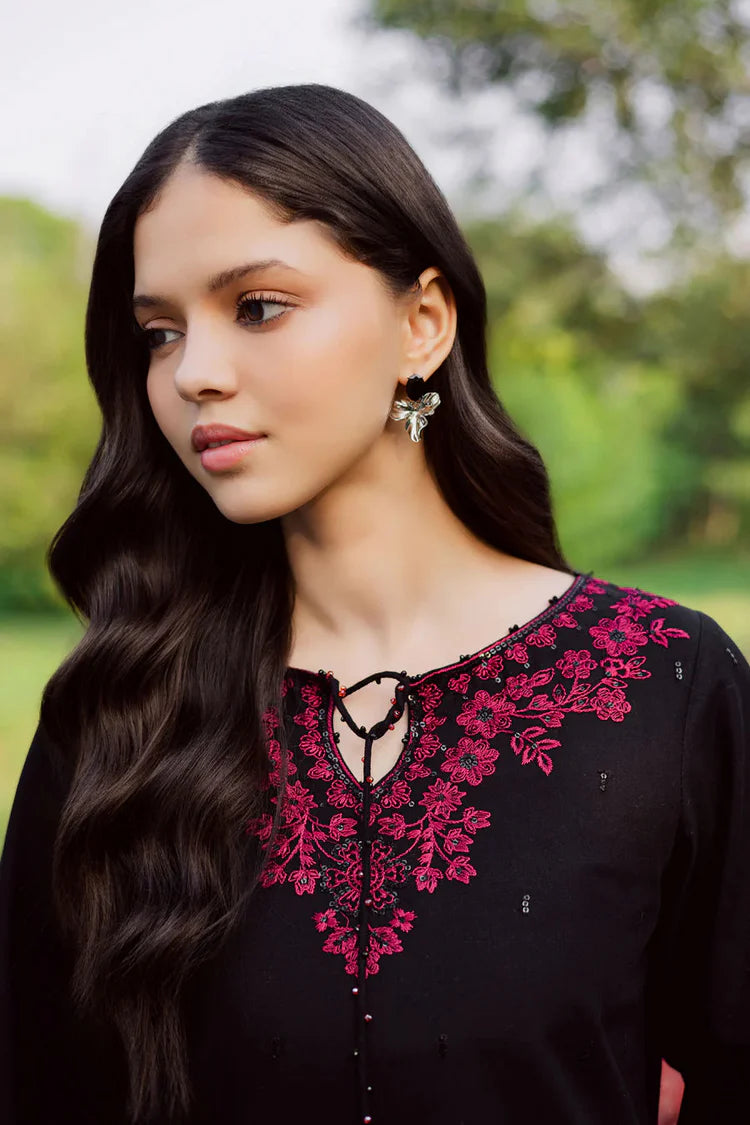 BATIK-2PIECE LAWN EMBROIDERED SHIRT WITH LAWN EMB SLEEVES-BIC-267